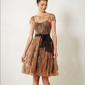 Moulinette Soeurs Honeyed lace dress